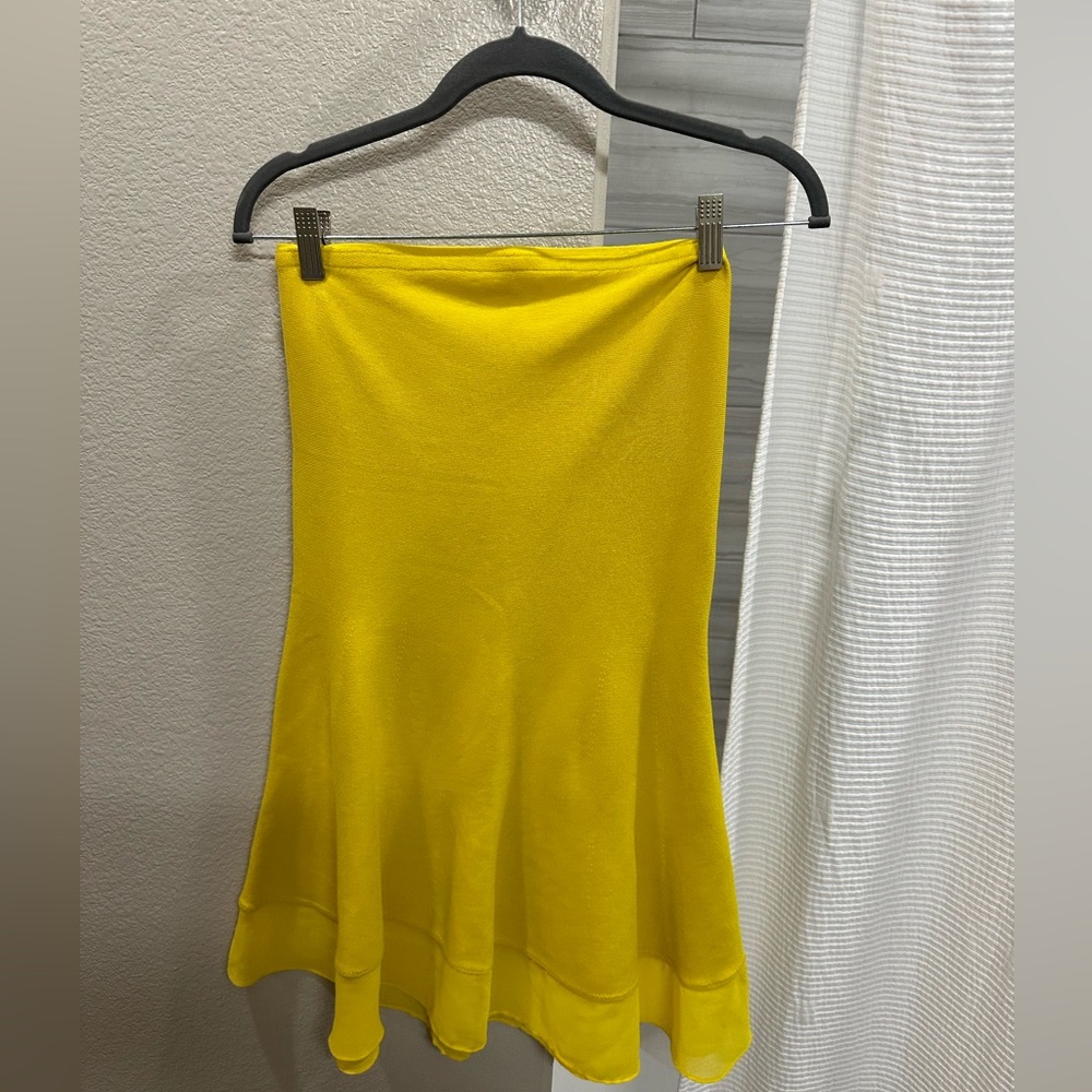 Anthropologie Strapless Mini Dress